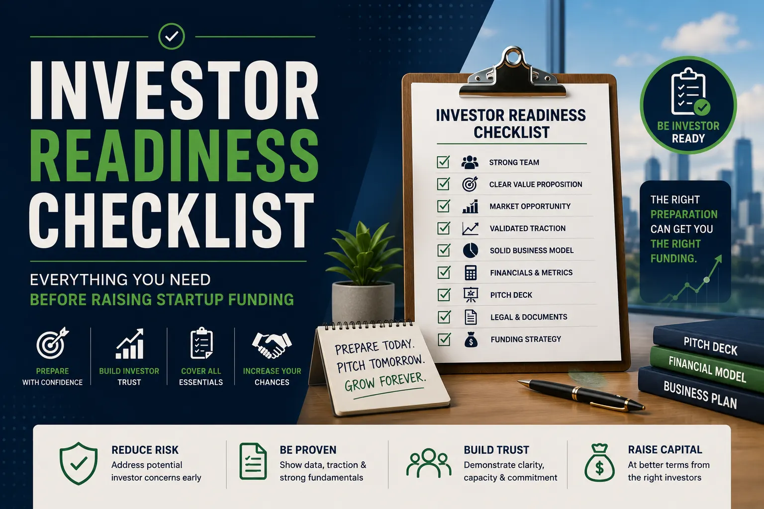 Investor Readiness Checklist: Everything You Need Before Raising Startup Funding
